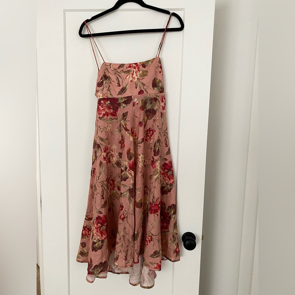 Zimmerman linen floral dress